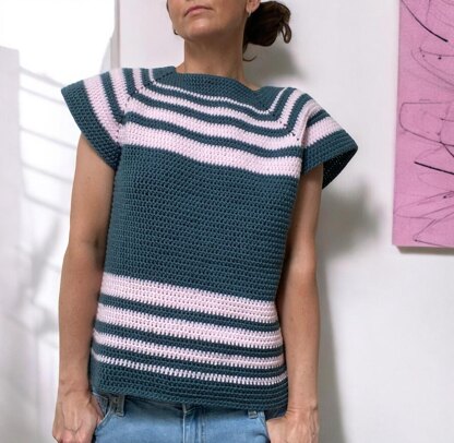 Teal Blush Top