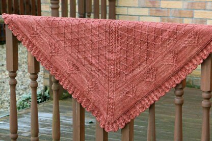 Autumn Leaves Shawl