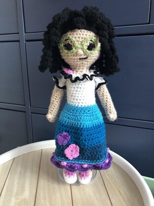 Mirabel amigurumi doll