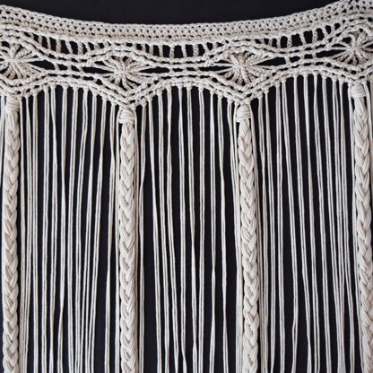 Crochet Macramé Curtain