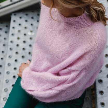 Plait Sleeve Sweater