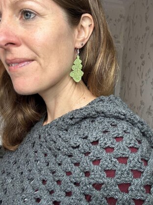 Acorn and Oak Leaf Earrings