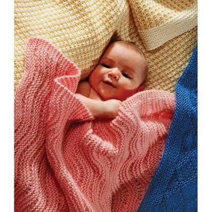 Fiber Trends CH23 Easy Knit Baby Blankets