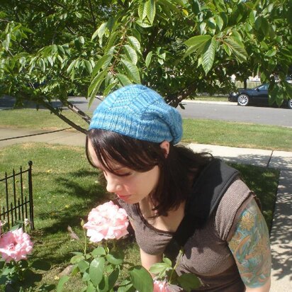 Slouchy Chevrons - knitting pattern