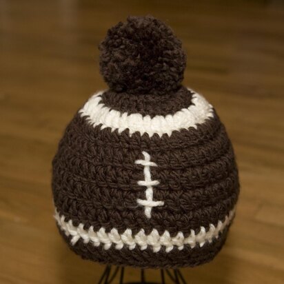 Football Adult Hat Pattern 7 in 1 Quick and Easy