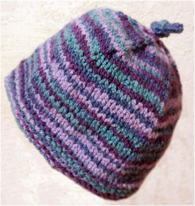 Kim's Learn-to-Knit Hat