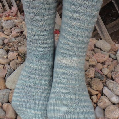 Last Valkyrie Socks - knitting pattern