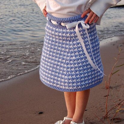 Houndstooth Girls Skirt