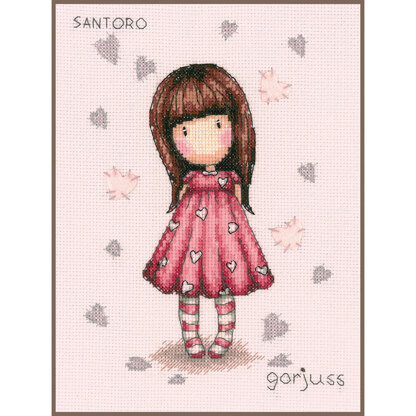 Vervaco Gorjuss Little Love Cross Stitch Kit - 18cm x 23cm