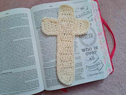 Crochet Jesus Cross Bookmark Pattern