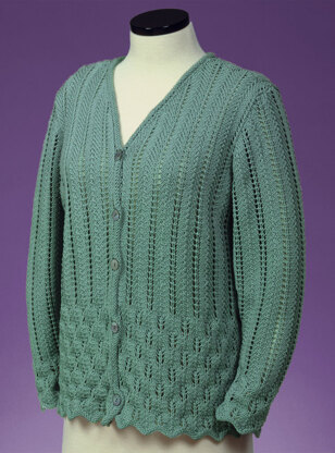 Fir Cone Lace Cardigan