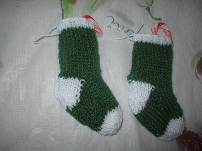 Christmas mini stockings x19