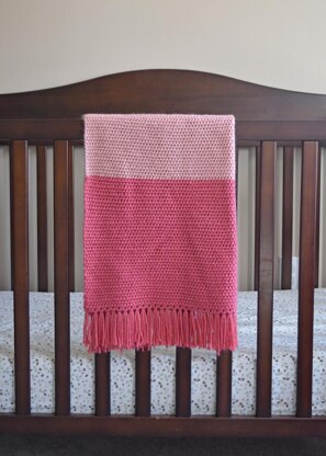 SoCal Sunset Ombre Baby Blanket