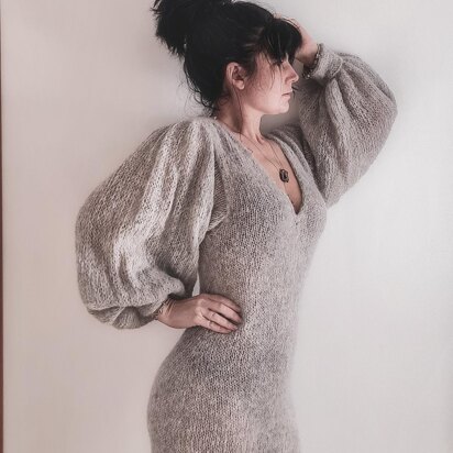 #PurrMeMore Dress or Sweater - knitting pattern