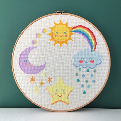 Cute Sun & Moon