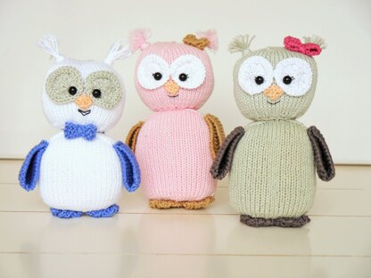 Knitting Pattern - Owl "Emily" - No.162E