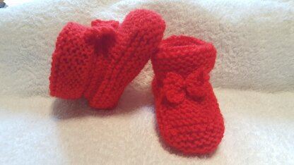 Scarlett's Baby Bootees