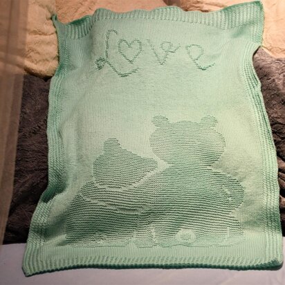 Baby Blanket "Mom's Love"