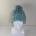 Super Chunky Cable Bobble Beanie Hat