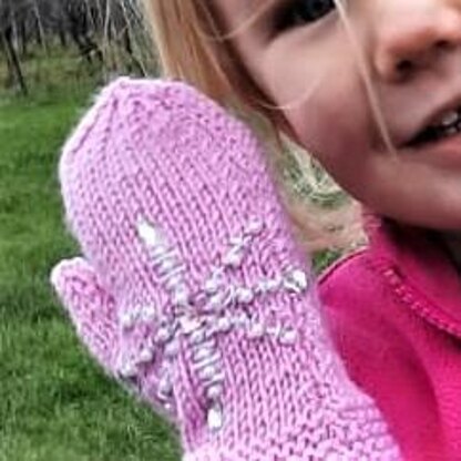 SNOWCRYSTAL Mittens