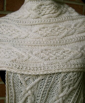 Letherbridge Cabled Stole