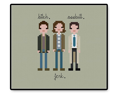 The Winchesters 2 - PDF Cross Stitch Pattern