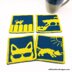 Cats in Summer Coasters