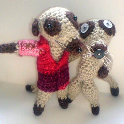 Meerkat Amigurumi Crochet Pattern