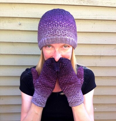 Purple Rain Mittens