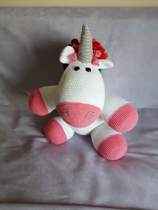 Large Unicorn no 1. Rainbow colours