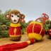 Lunar New Year Lantern Monkey