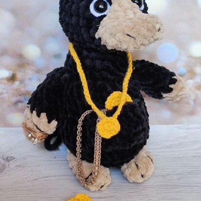 Niffler crochet plush