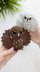 Crochet Owl Pattern, amigurumi bird pattern, crochet plushie