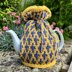 Medieval Cross 4 Cup Teapot Cosy Knitting Pattern
