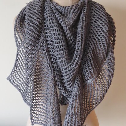 Ammonite Shawl - knitting pattern