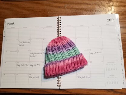 Baby Hat #100 (Personal challenge)