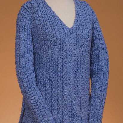 Sailor's Rib V-Neck Pullover 126