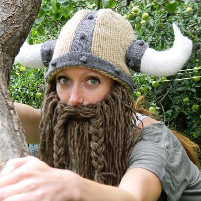 Bearded Viking Helmet