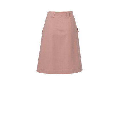 Burda Style Misses' Front Fastening Flared Skirt B5991 - Sewing Pattern