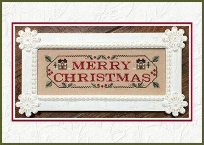 Country Cottage Merry Christmas - CCN136 -  Leaflet