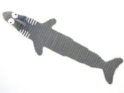 Shark Bookmark Crochet Pattern