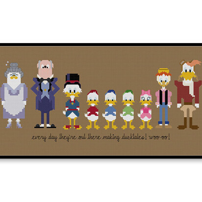 Ducktales - PDF Cross Stitch Pattern