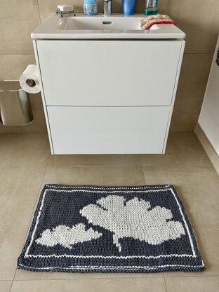 Bath mat Ginkgo