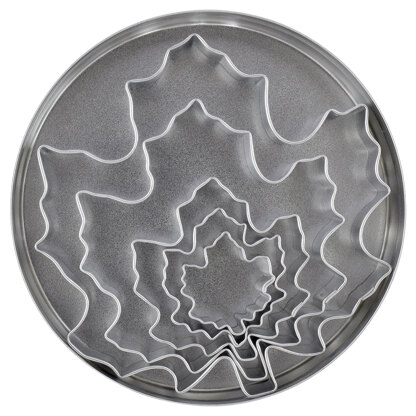 R&M Maple Leaves Cookie Cutters Set of 5