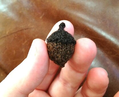 Perfect Knitted Acorn