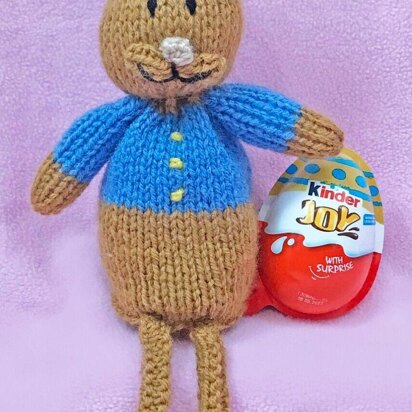 Easter Peter Rabbit Kinder Joy Cover