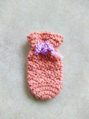 Crochet Pattern - Erina Baby Mittens