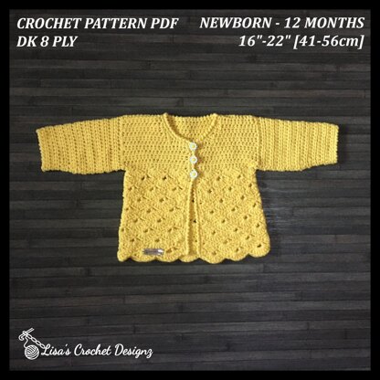 Daisy Lacey Baby Cardigan