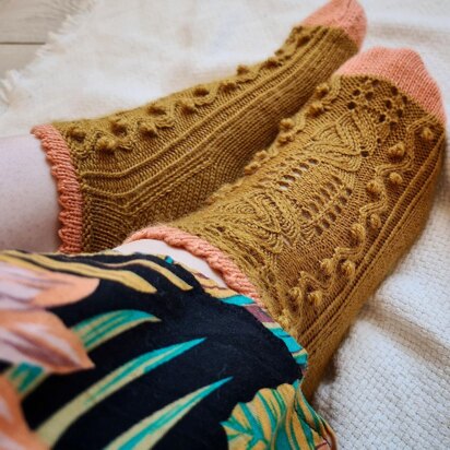 Quilisma Socks - knitting pattern