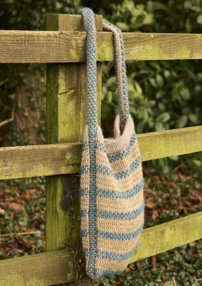 Texel Bag in Rowan Moordale - Downloadable PDF